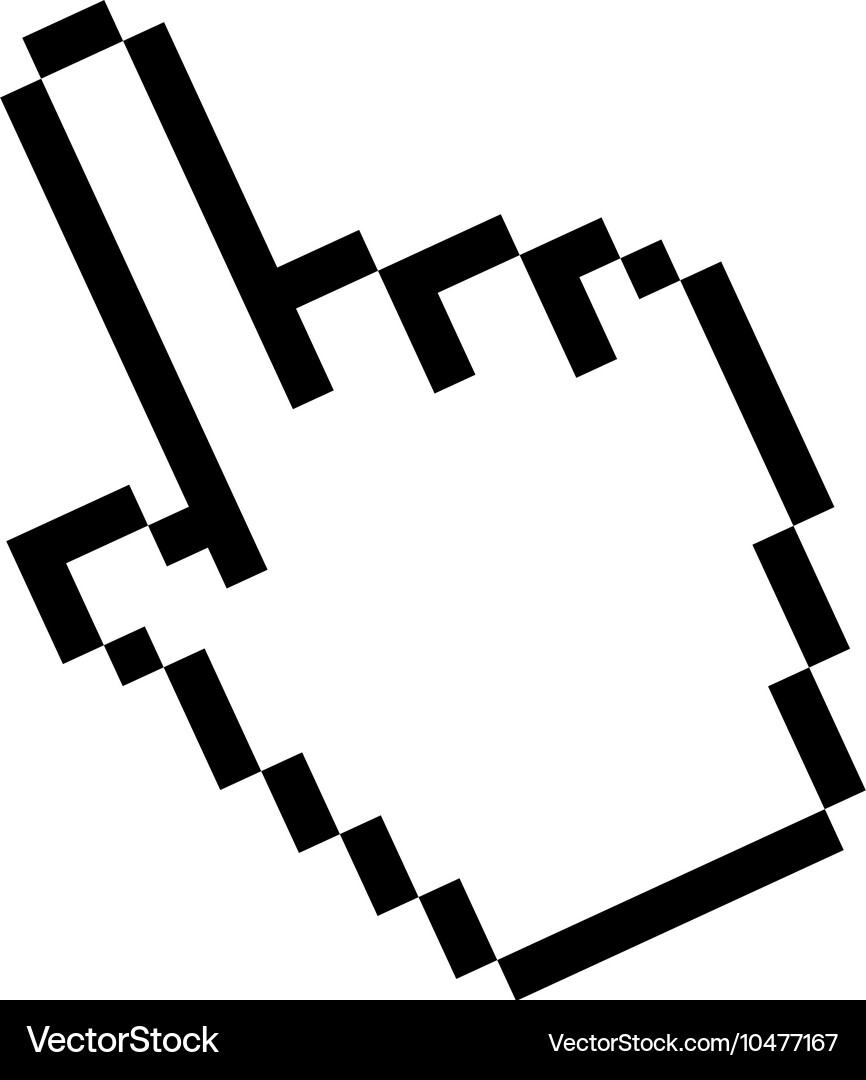 Maus Cursor Pointer Vektorbild