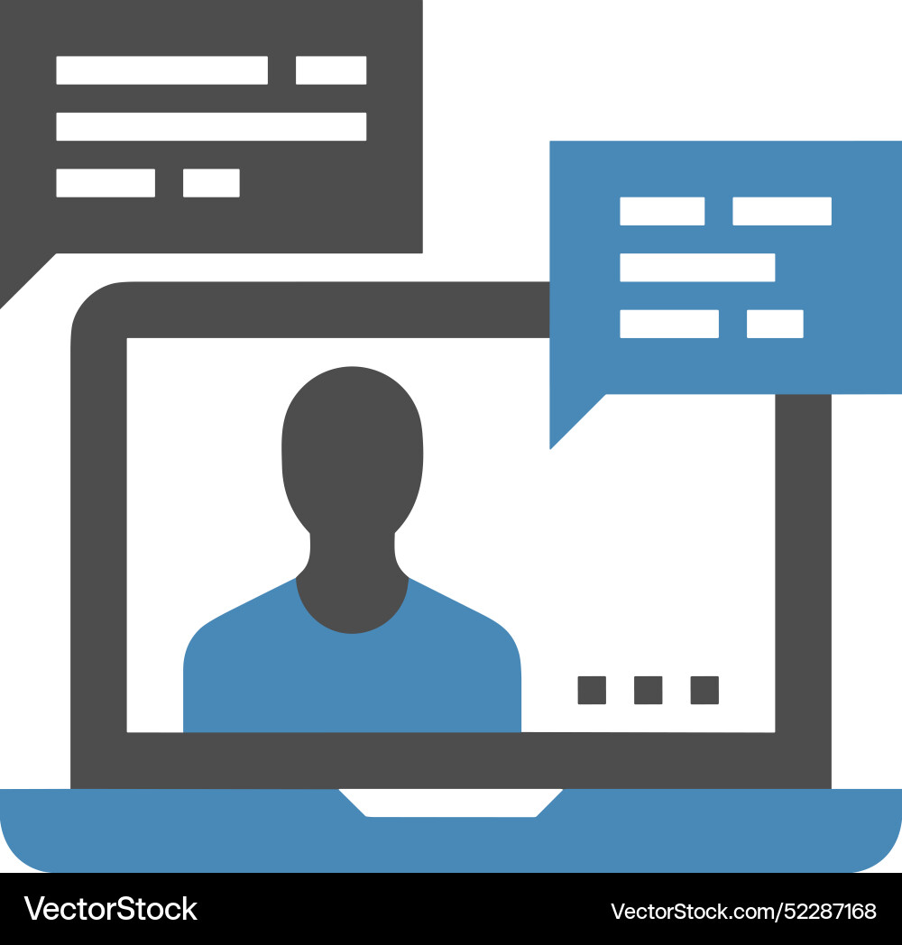 Technology and computer icon symbol image Technology and computer icon symbol image Vector Image