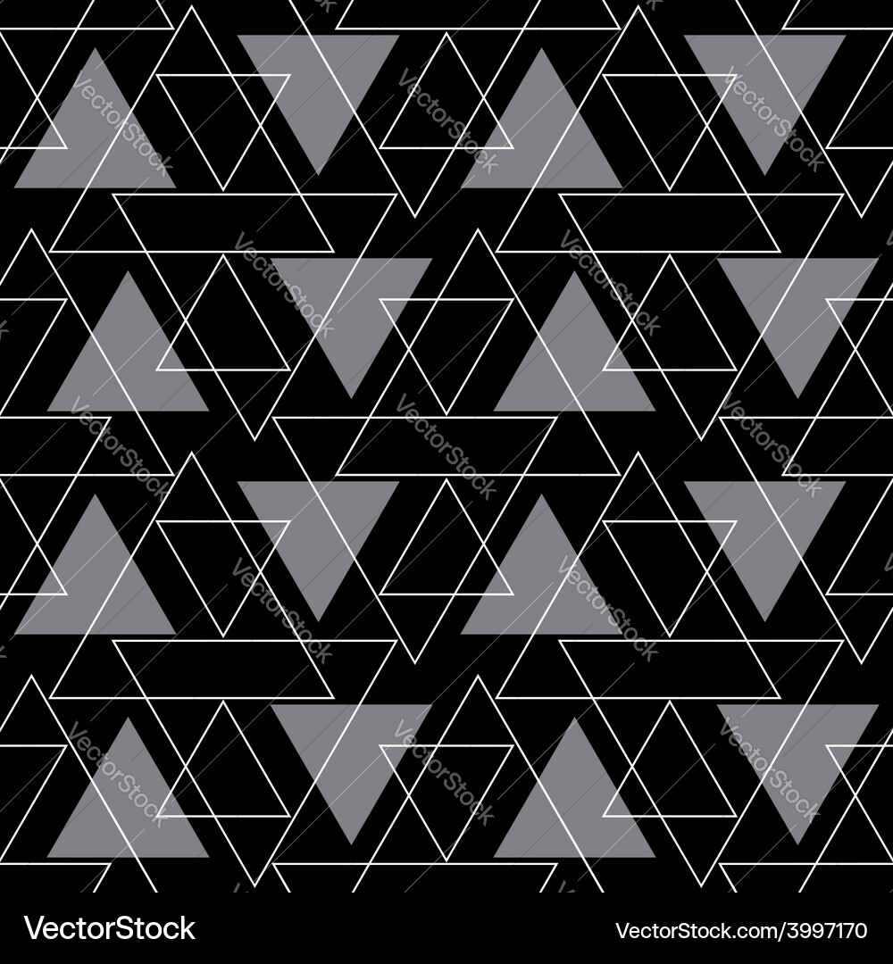 Abstract background geometric seamless pattern Vector Image