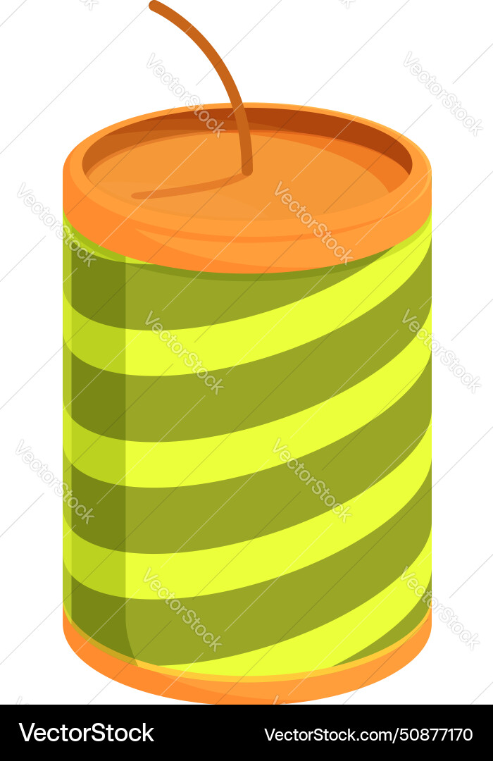 Petard safety icon cartoon celebrate Petard safety icon cartoon celebrate vector image