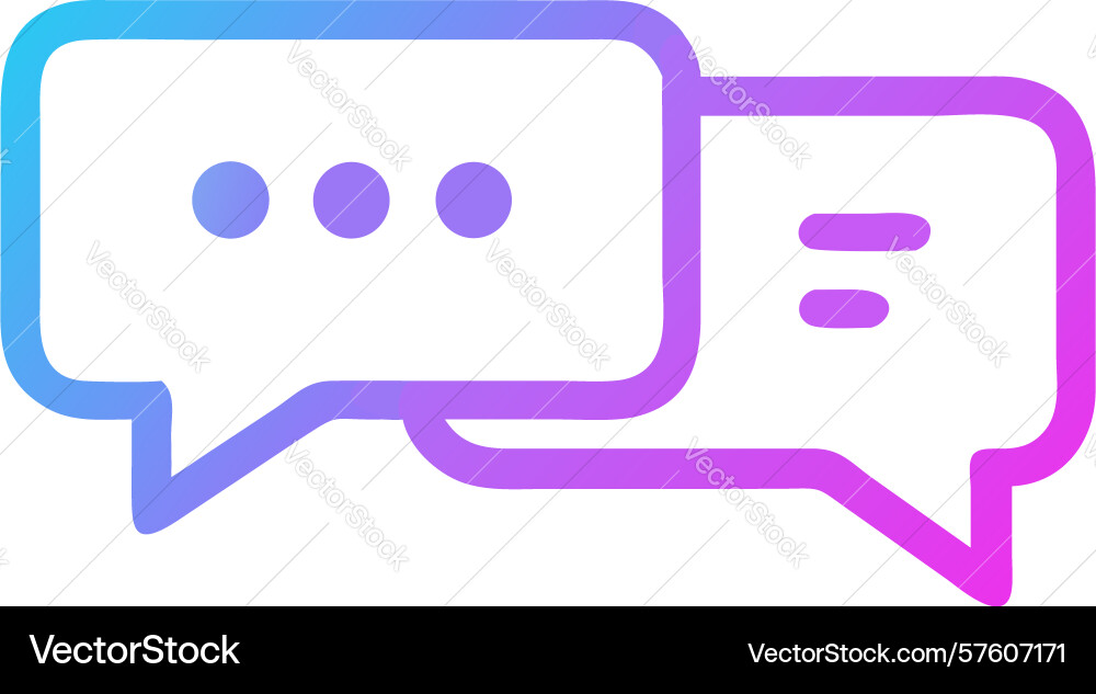 Pixelated text input chat bubble icon retro ui vector image