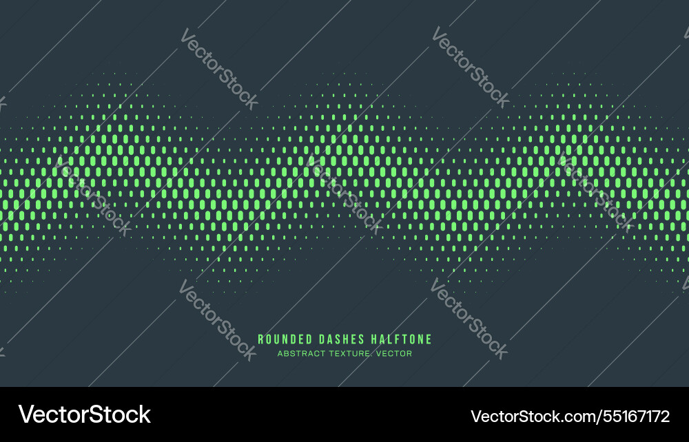 Dashes halftone pattern zigzag line seamless Dashes halftone pattern zigzag line seamless vector image