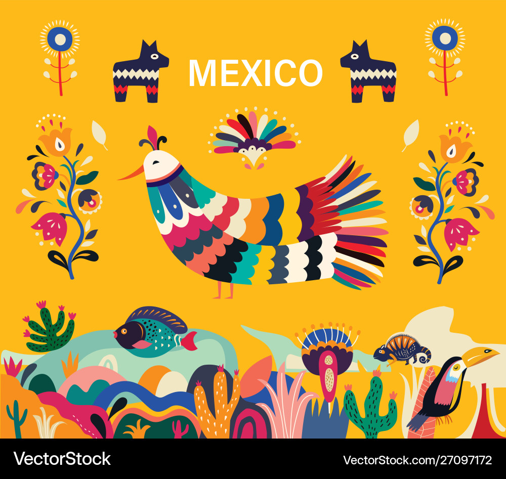Mexico Mexico vector image