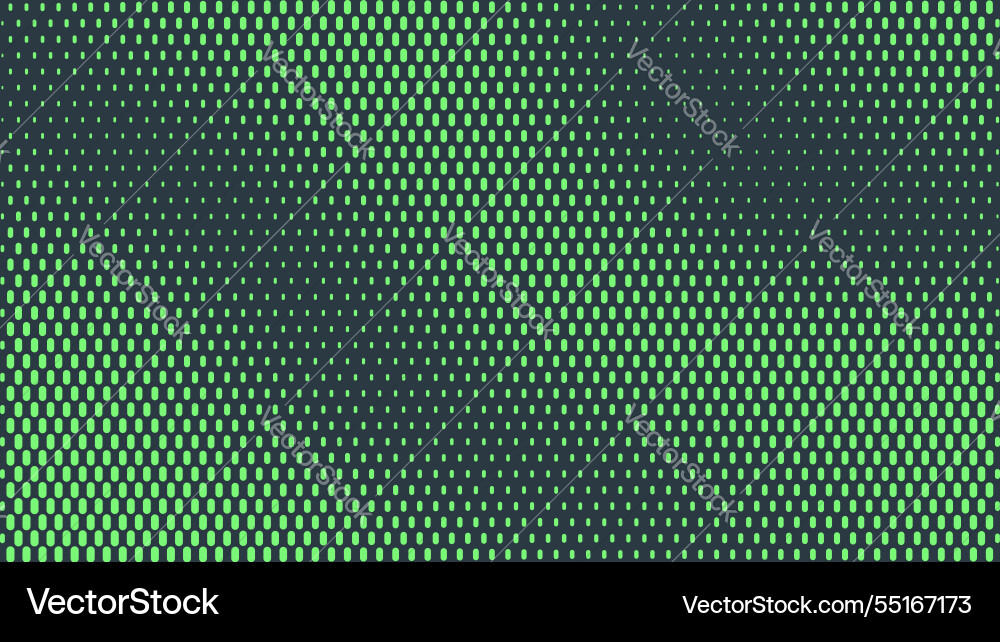 Round dashes halftone pattern warped surface Round dashes halftone pattern warped surface vector image
