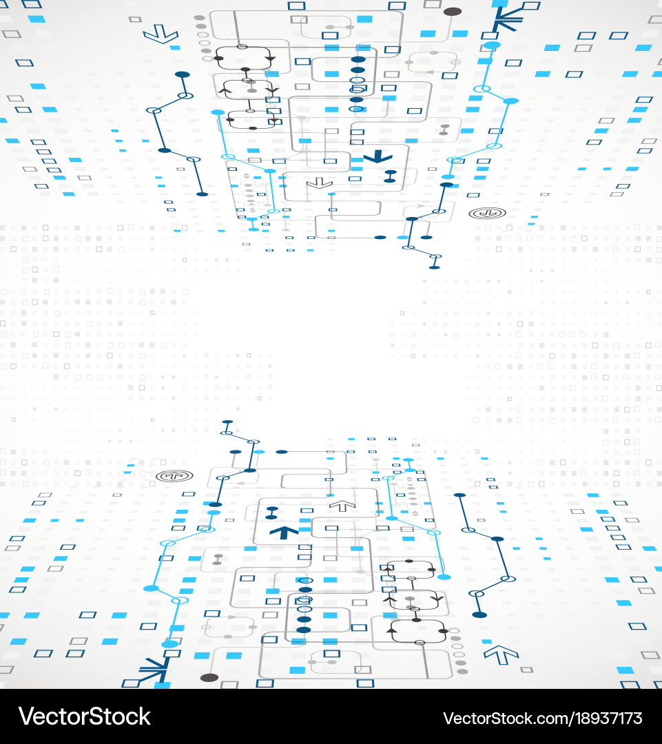 Structure pattern technology backdrop vector image