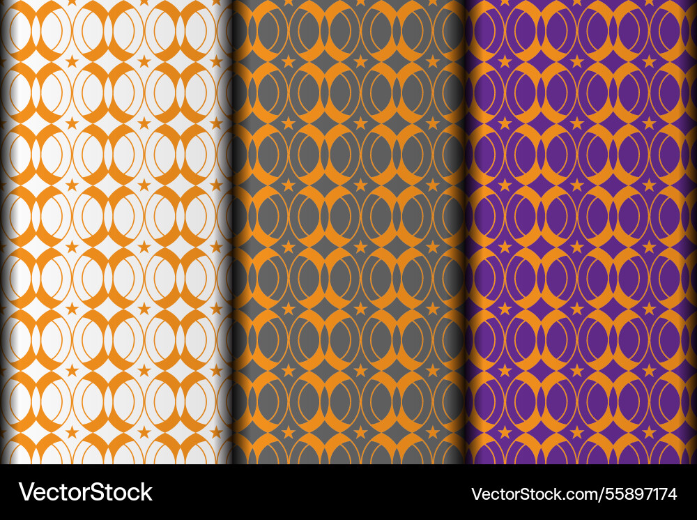 Eps seamless pattern design template Vector Image