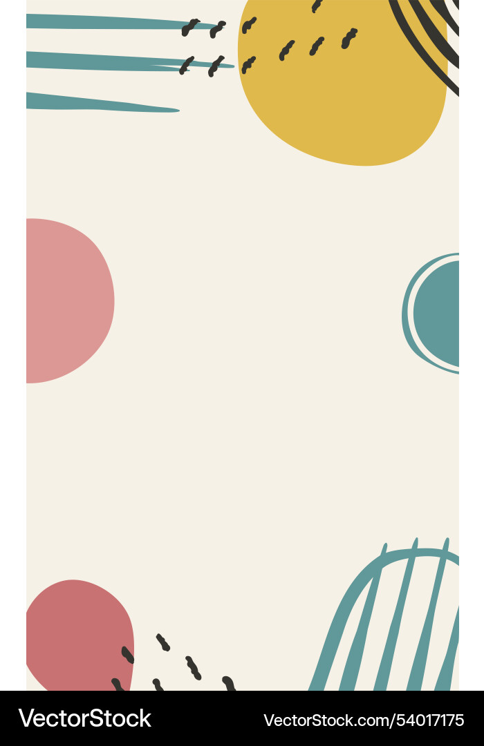 Abstract background features a simple design vector image