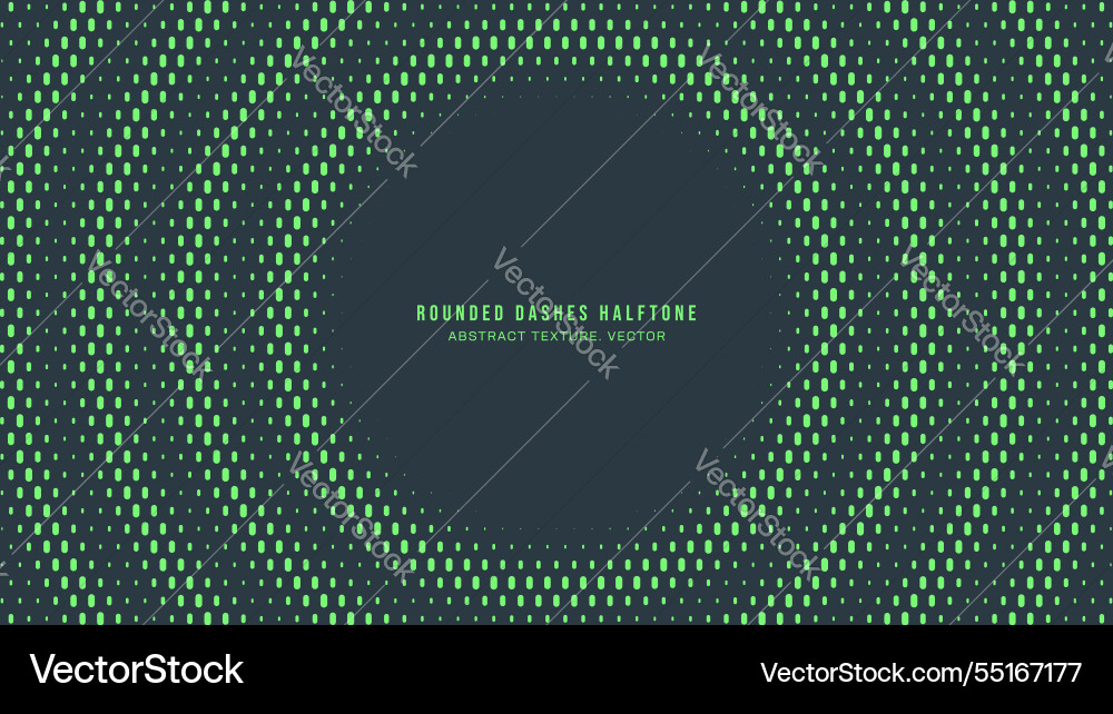Rounded dashes halftone pattern concentric Rounded dashes halftone pattern concentric vector image