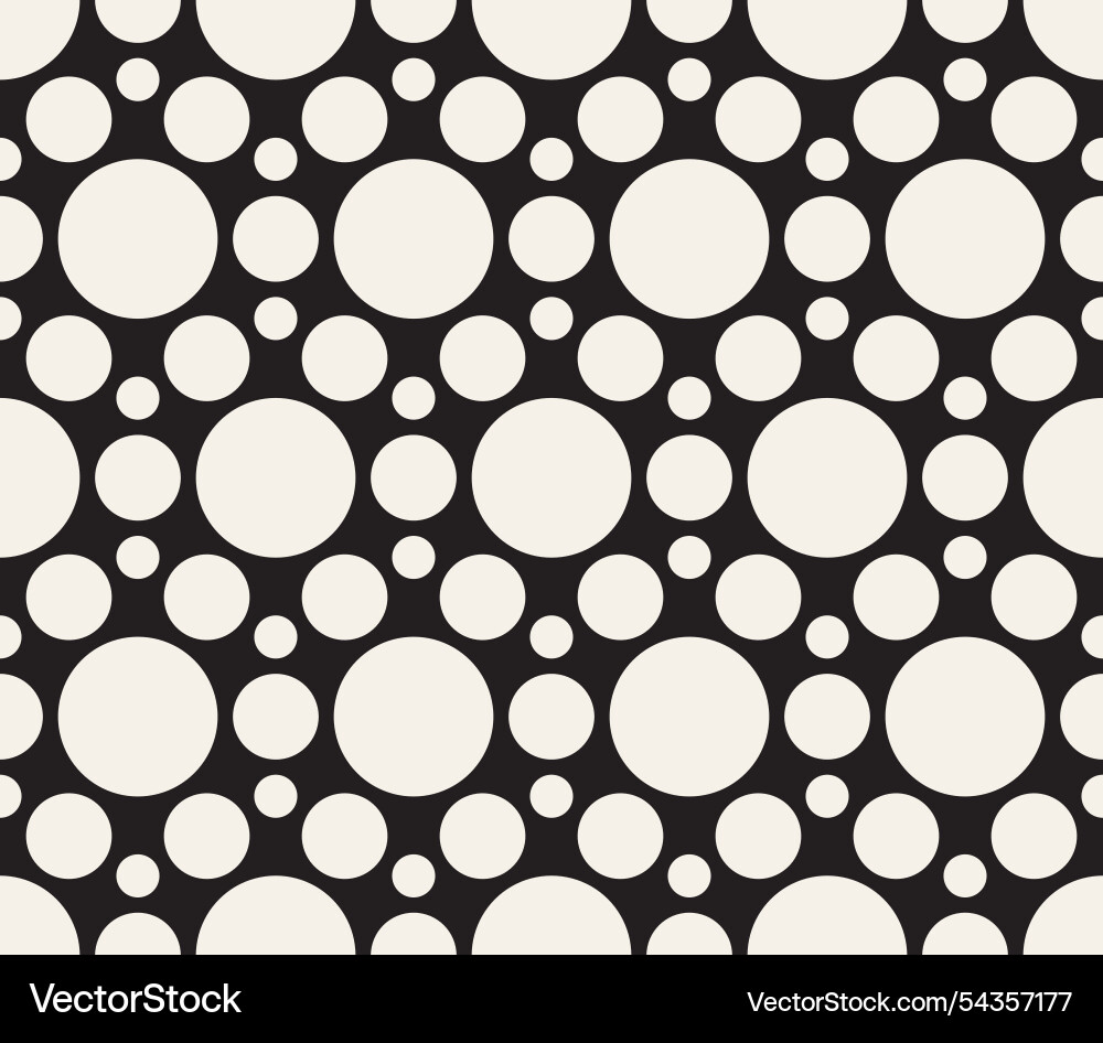 Seamless pattern repeating geometric elements Vector Image