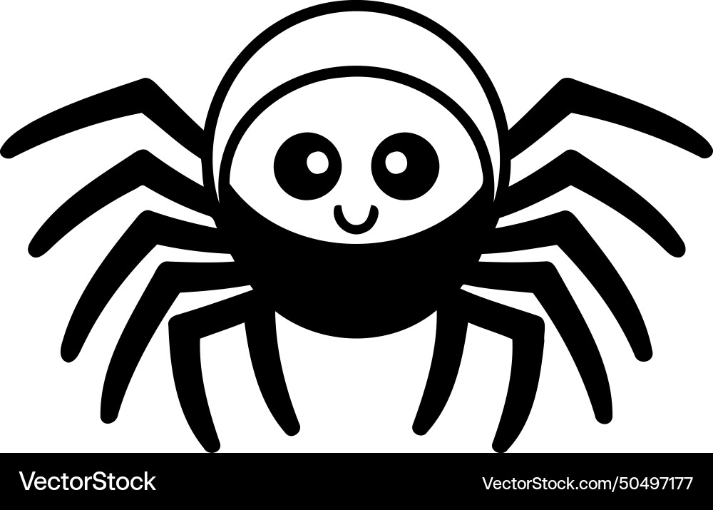 Spider icon simple of for web design Vector Image