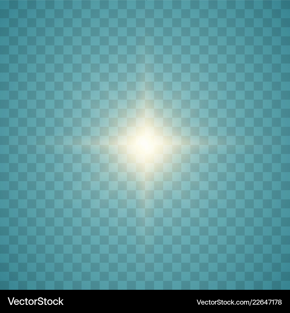 Light spark and stars Light spark and stars vector image