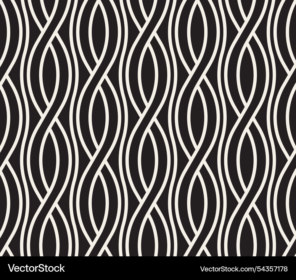 Seamless pattern repeating geometric elements vector image