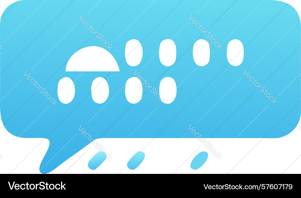 Data progress message icon loading bars design vector image