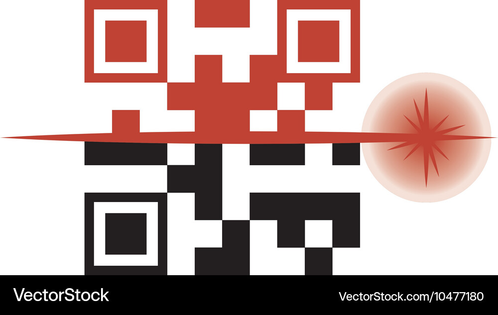 Qr quick response code Vector Image
