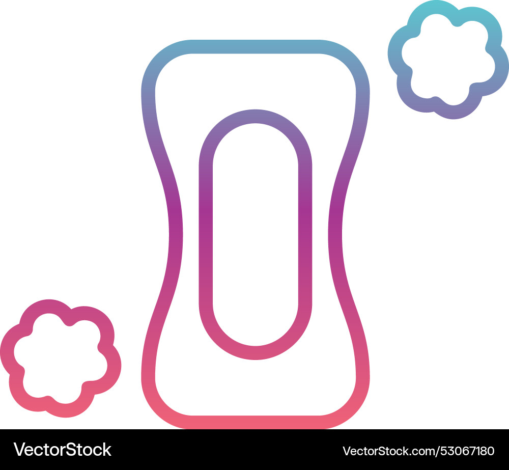 Soap line gradient design Vector Image