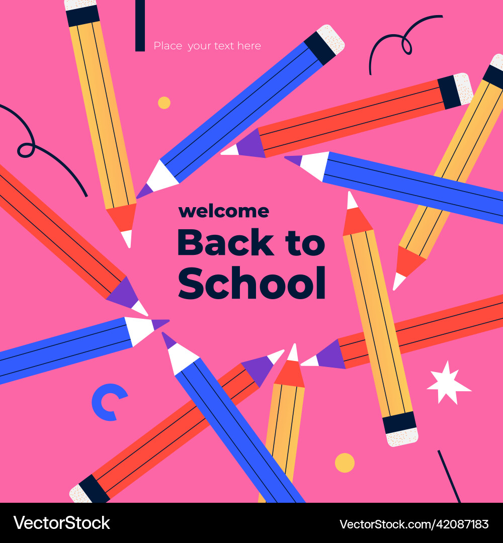 Creative or educational process banner ad Creative or educational process banner ad vector image