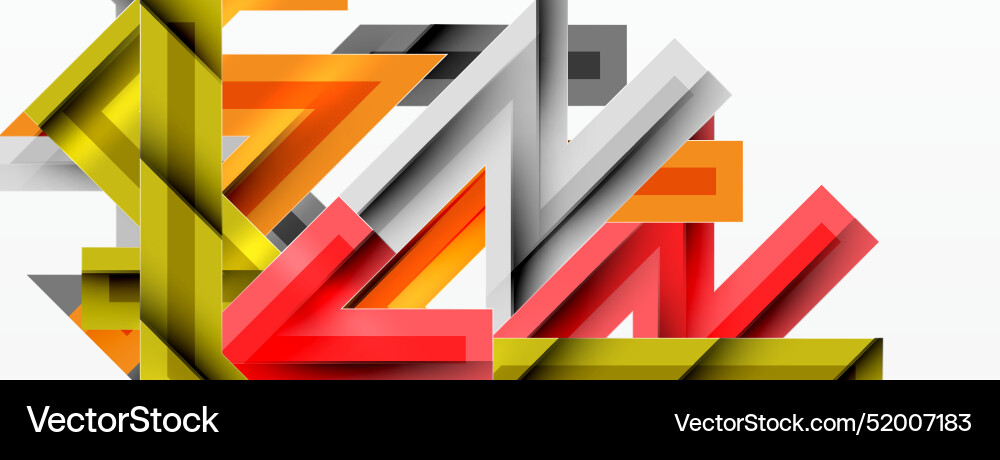 Line zig zag dynamic geometric abstract background Line zig zag dynamic geometric abstract background vector image