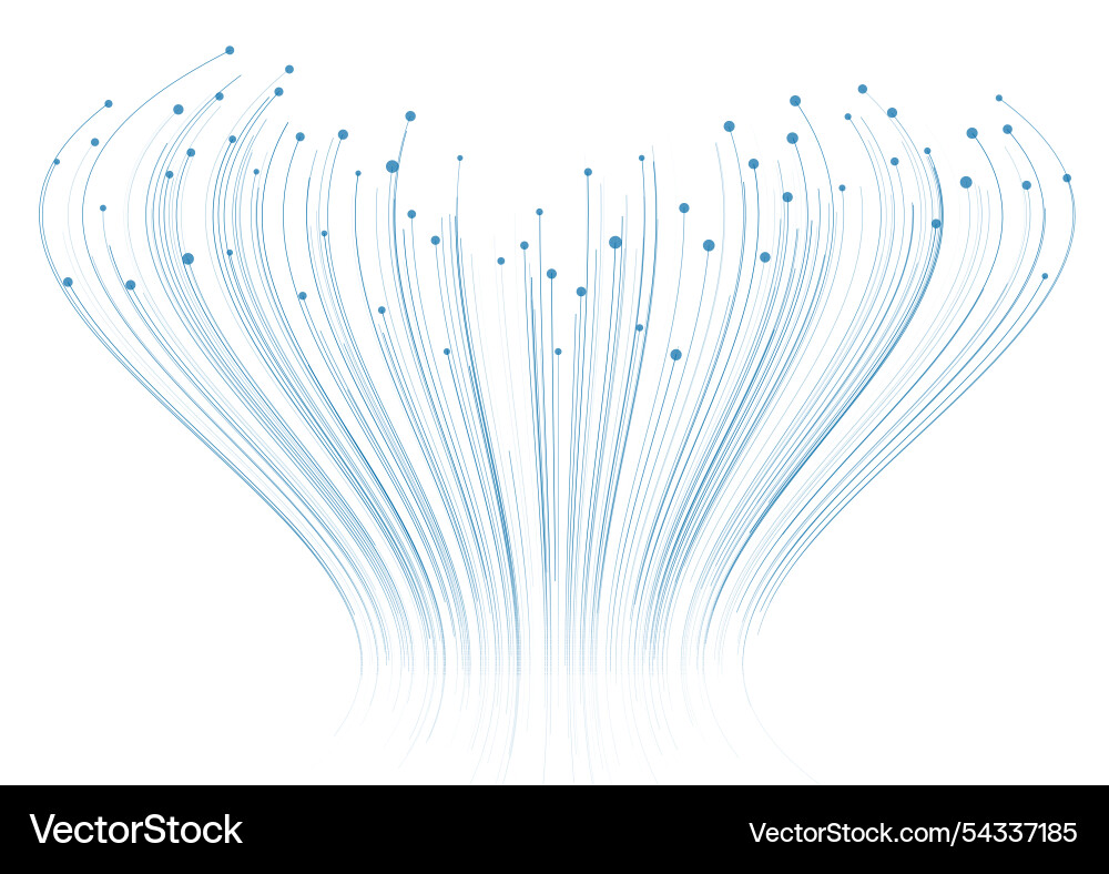 Blue minimal tech circuit lines abstract Blue minimal tech circuit lines abstract vector image