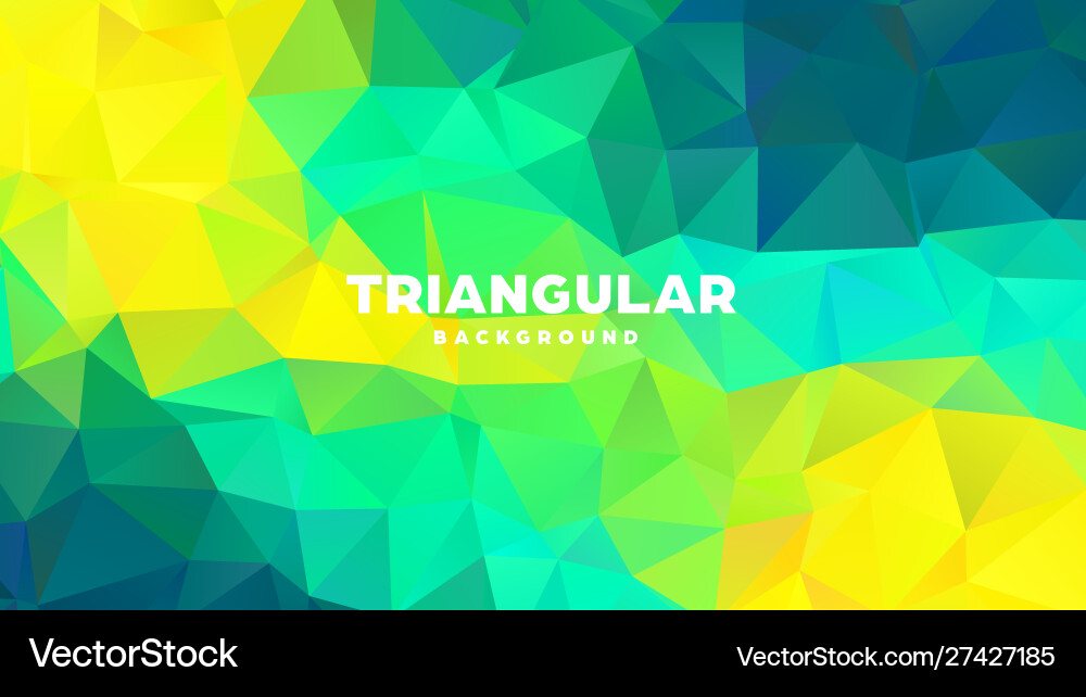Triangle polygonal abstract geometric background Triangle polygonal abstract geometric background vector image