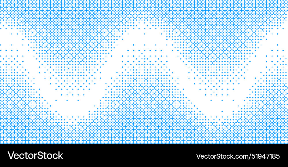 Wavy gradient background with halftone raster Wavy gradient background with halftone raster vector image