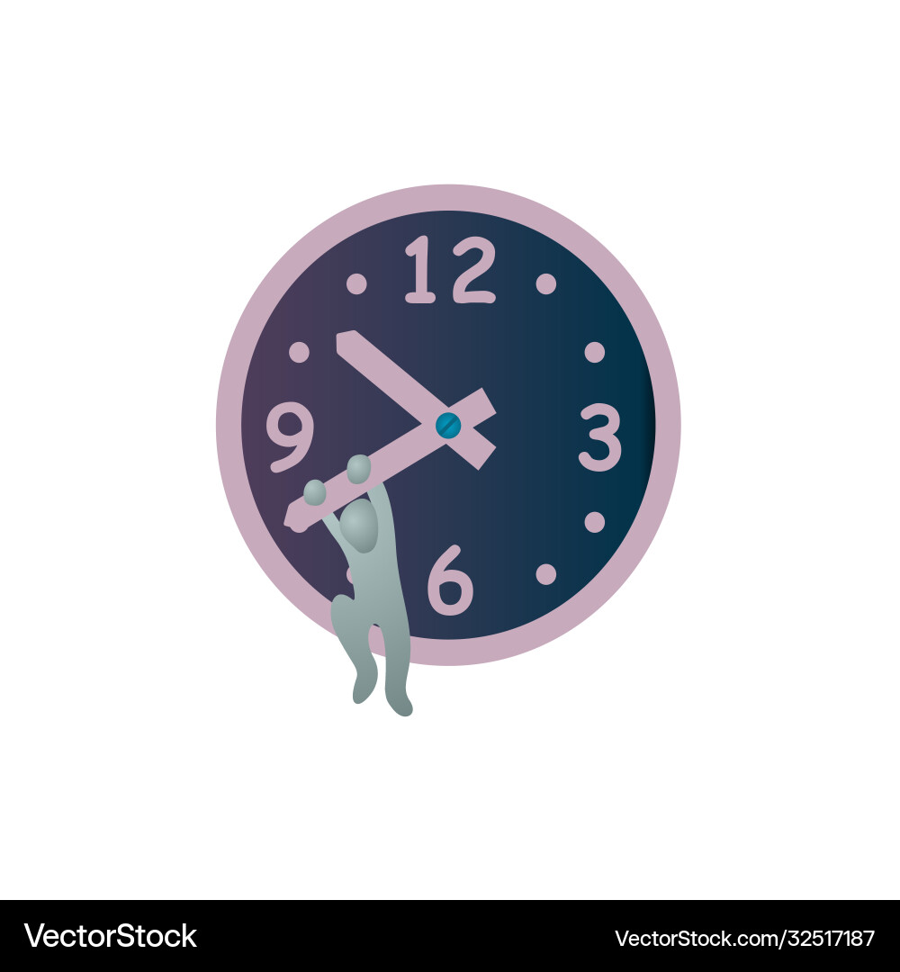Clock Royalty Free Vector Image - VectorStock