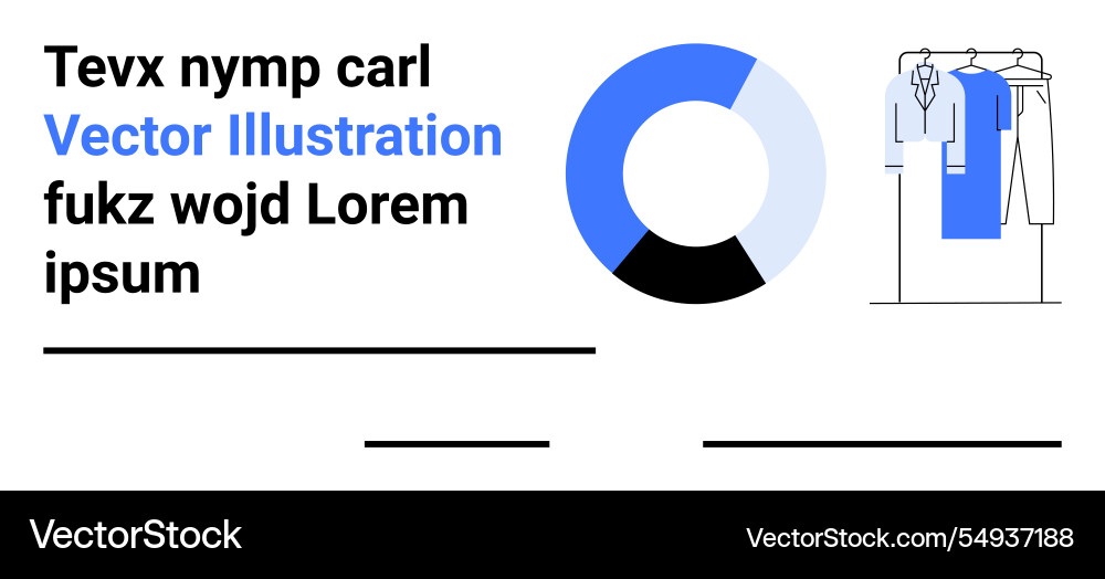 Business presentation interface with graph Business presentation interface with graph Vector Image