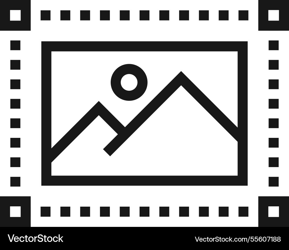 Editing flat line web icon concept Editing flat line web icon concept vector image
