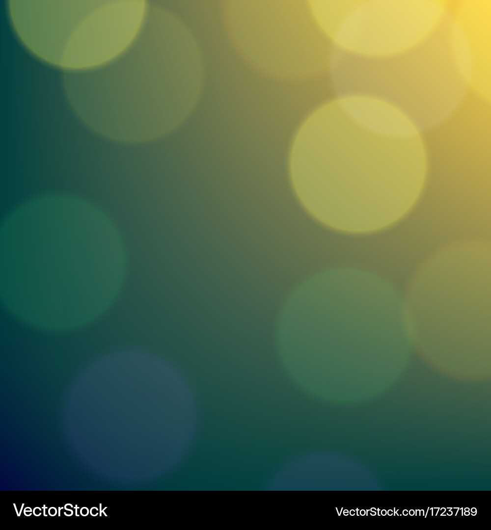 Abstract colorful defocused lights bokeh vector image