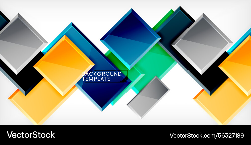 Abstract geometric design features overlapping Abstract geometric design features overlapping Vector Image