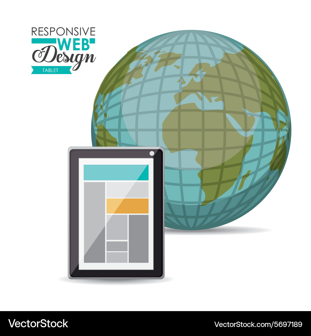Responsive web design Vector Image