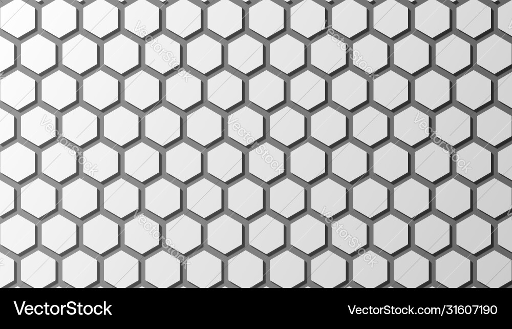 Abstract hexagon background texture Vector Image