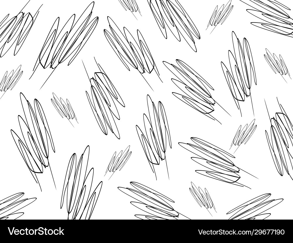 Abstract scratch black and white pattern Abstract scratch black and white pattern vector image