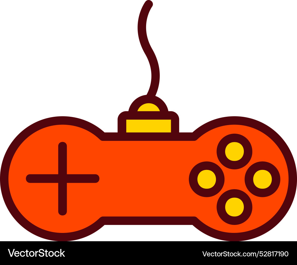 Game controller icon design Vector Image