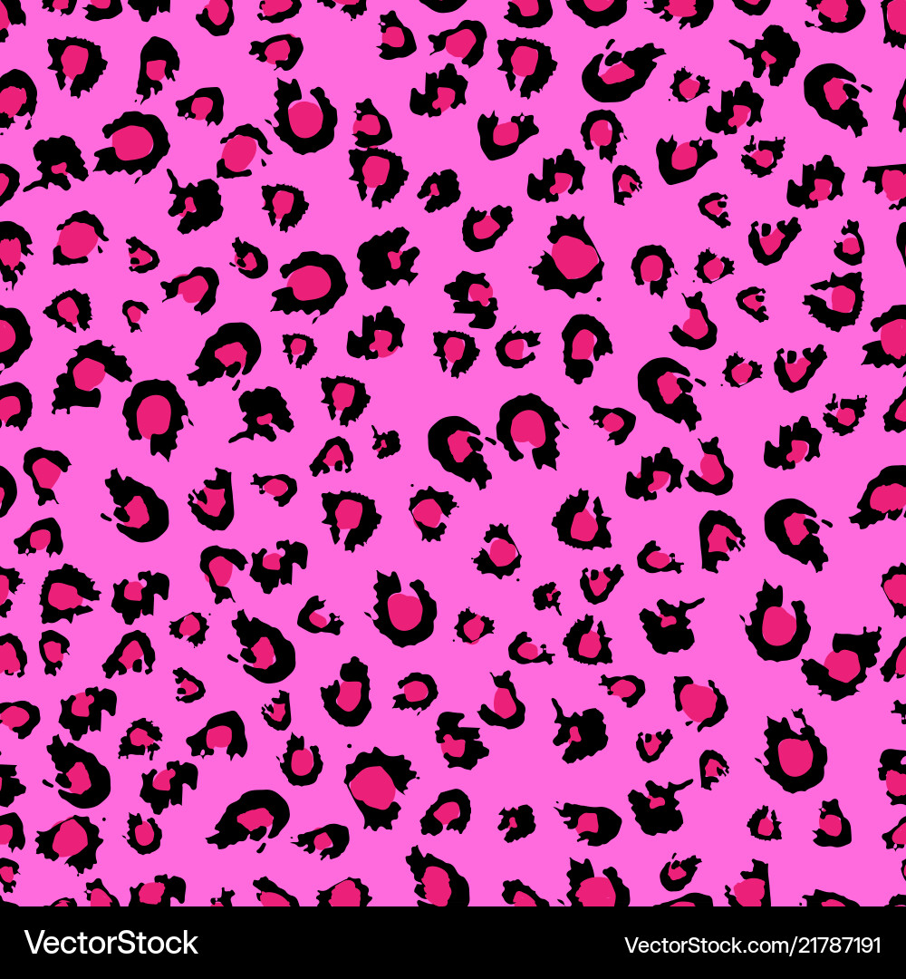 Leopard print seamless Royalty Free Vector Image