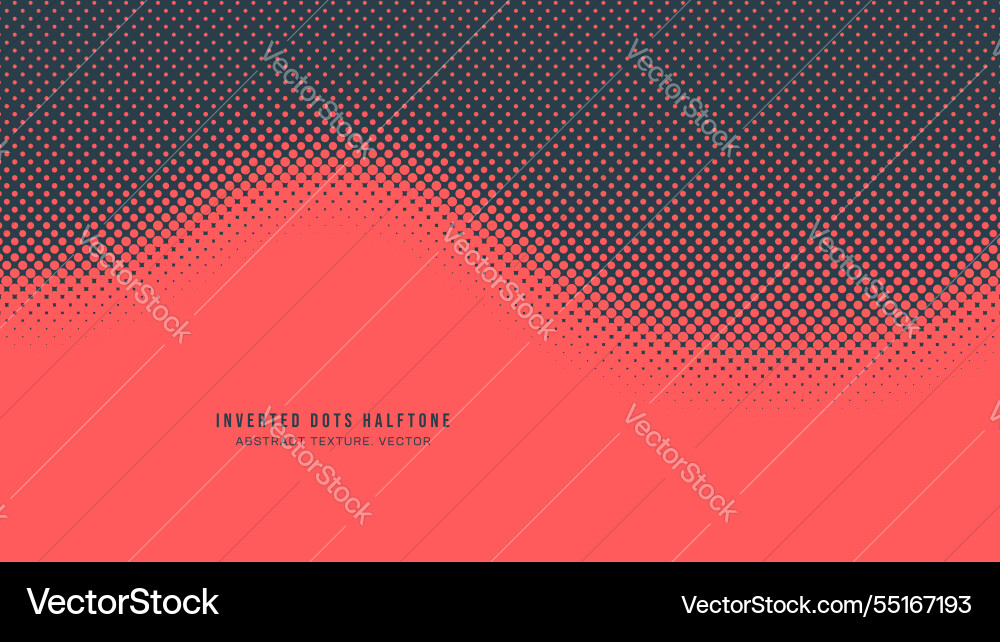 Inverted dots half tone pattern wave form border Inverted dots half tone pattern wave form border Vector Image