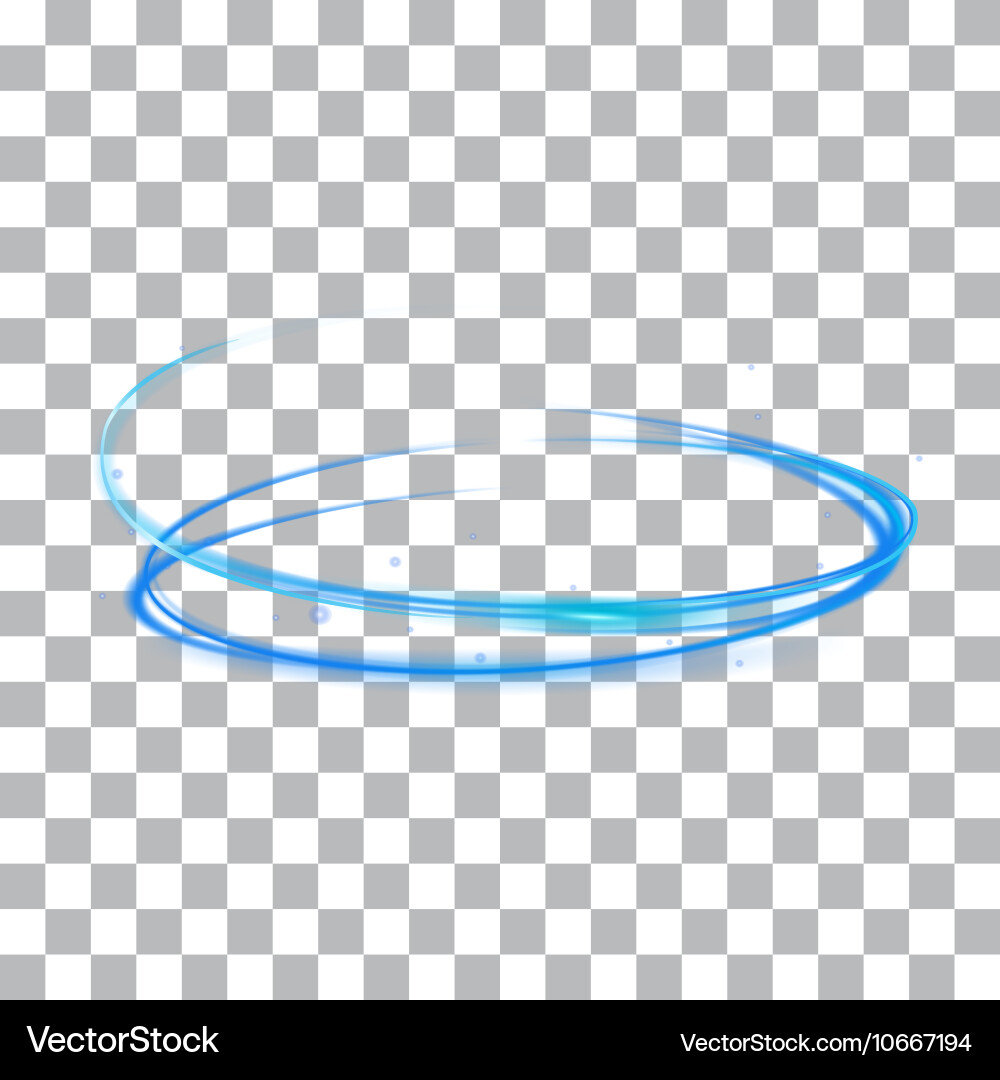 Light glowing effect on isolated background Vector Image