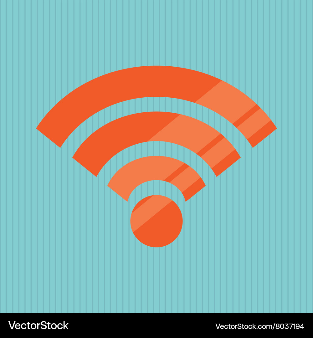Wifi connection design Vector Image