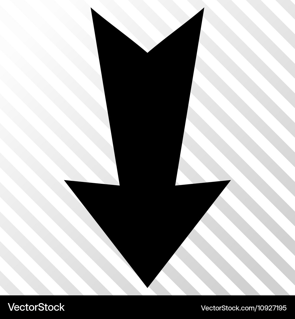 Arrow down icon Vector Image