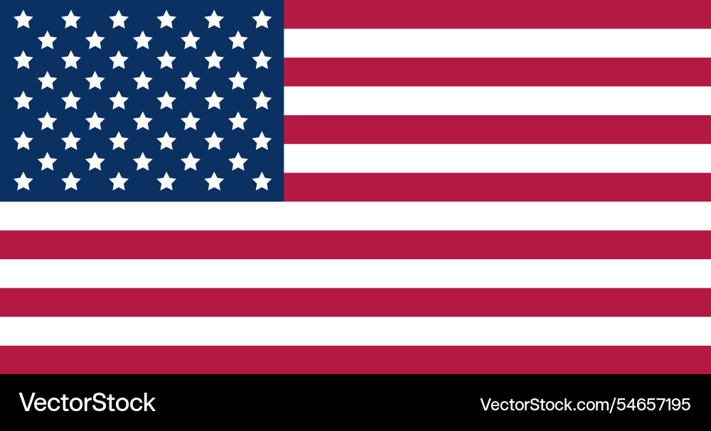 Flagge von usa vereinten Staaten america Flagge von usa vereinten Staaten america vektorbild