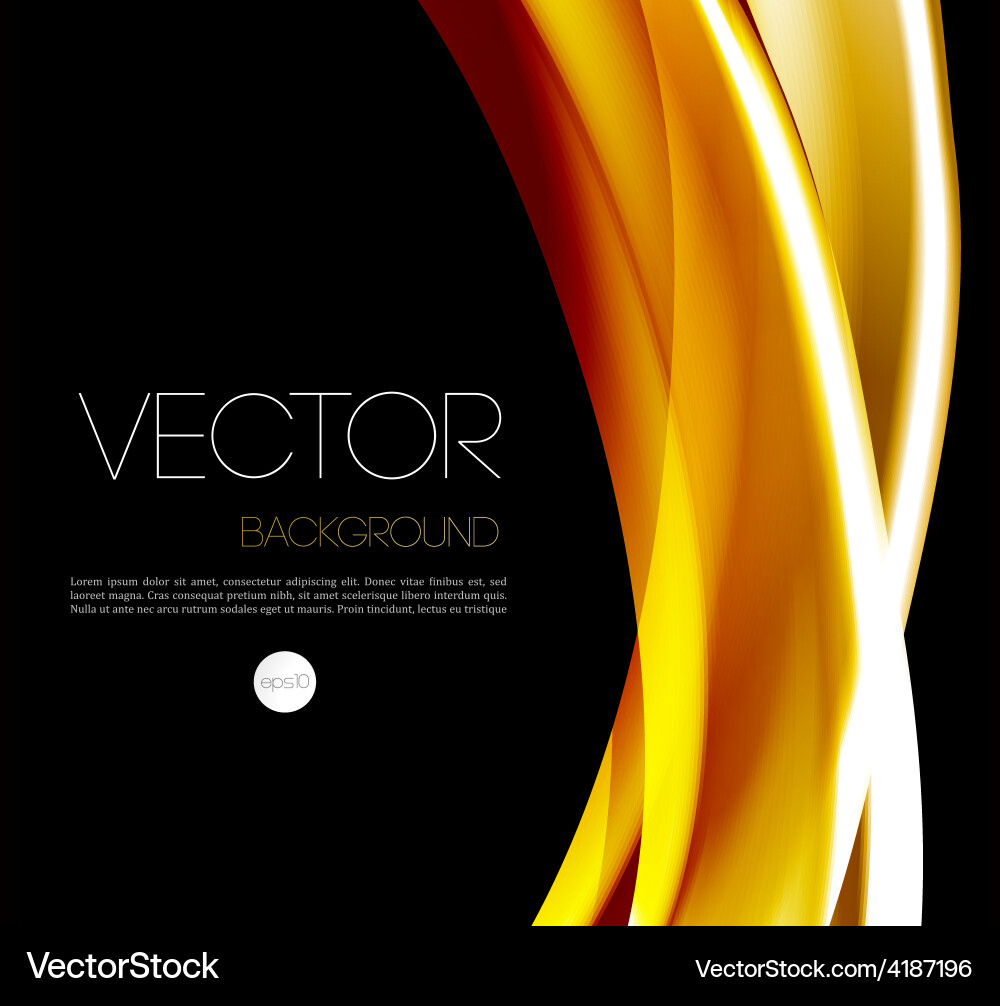 Abstract Wave Background vector image