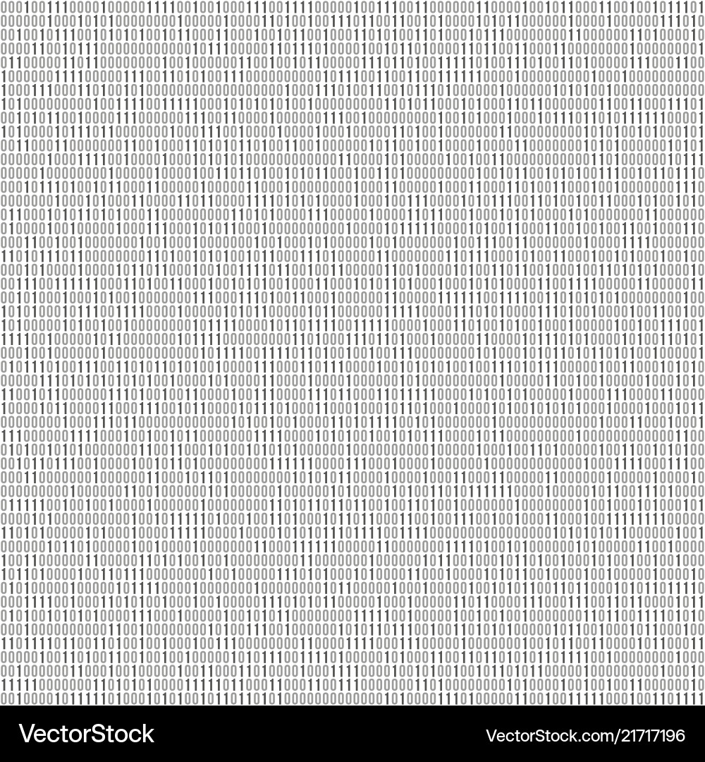 Binary Code Background vector image