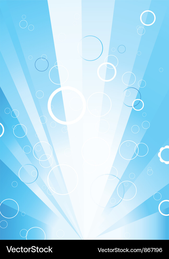 Dynamic Radial Burst Vector Image