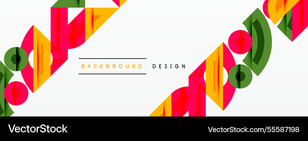 Abstract geometric background with shapes Abstract geometric background with shapes vector image
