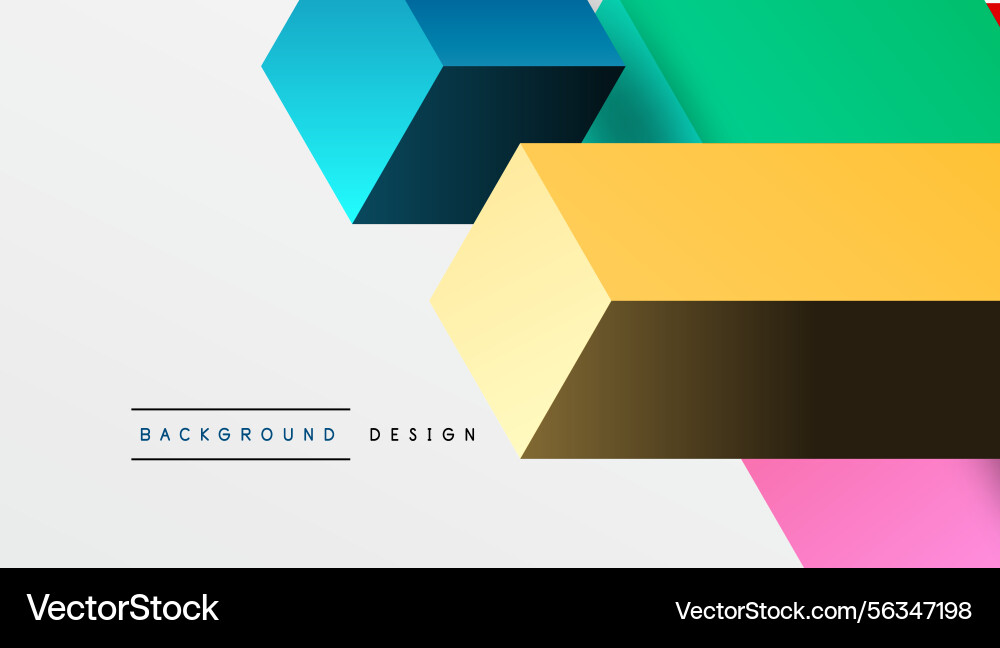 Abstract geometric shapes overlap creating Abstract geometric shapes overlap creating vector image