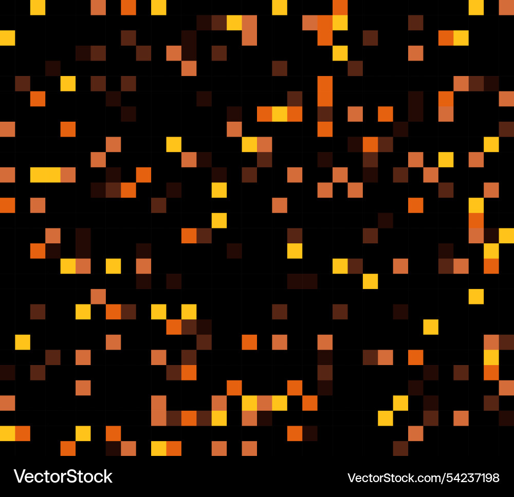 Abstract pixelated grid texture dark background Vector Image