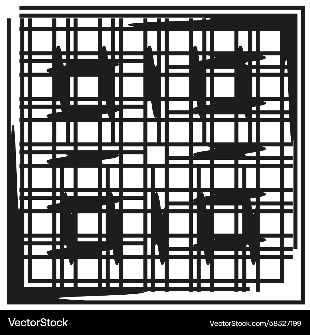 Intersecting Grid Texture Vector Image