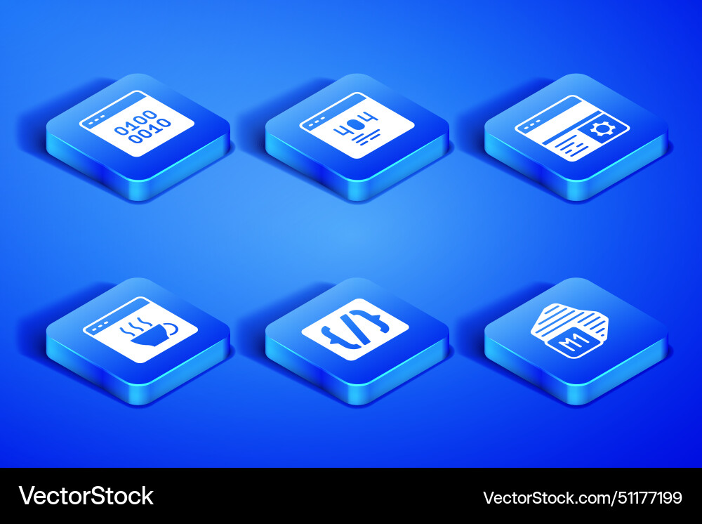 Prozessor binärer Code Programmiersprache Prozessor binärer Code Programmiersprache vektorbild