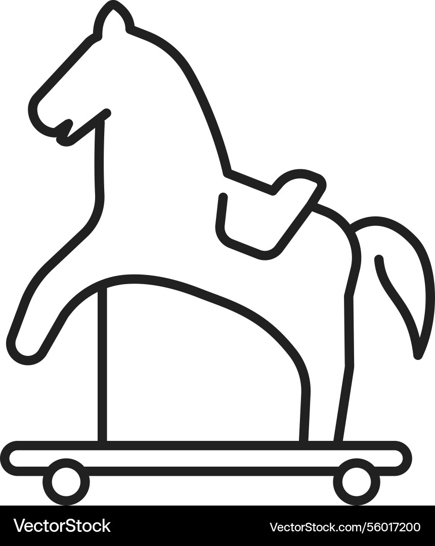 A hacker trap icon with stylized image A hacker trap icon with stylized image Vector Image