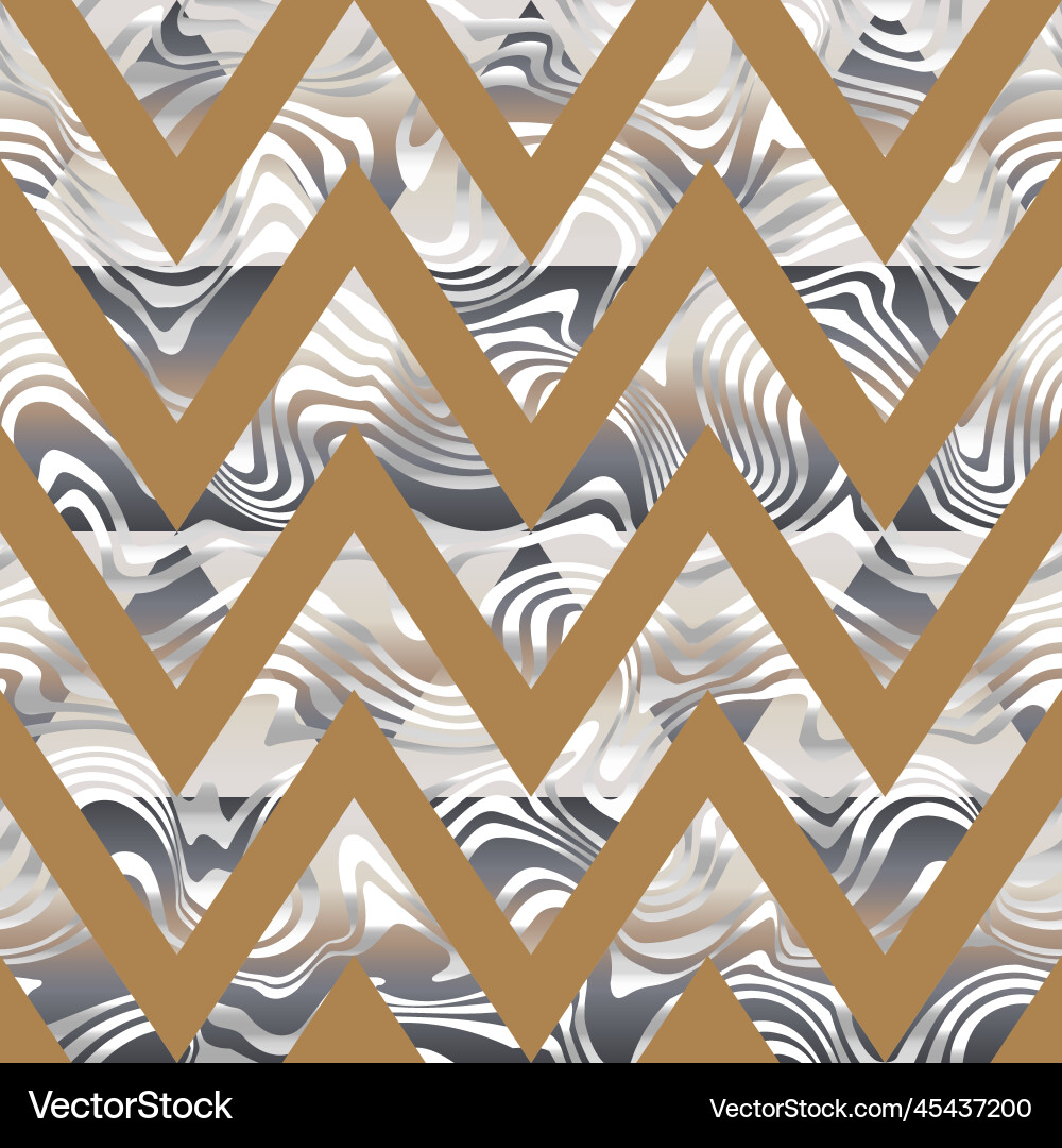 Abstract psychedelic seamless pattern vector image