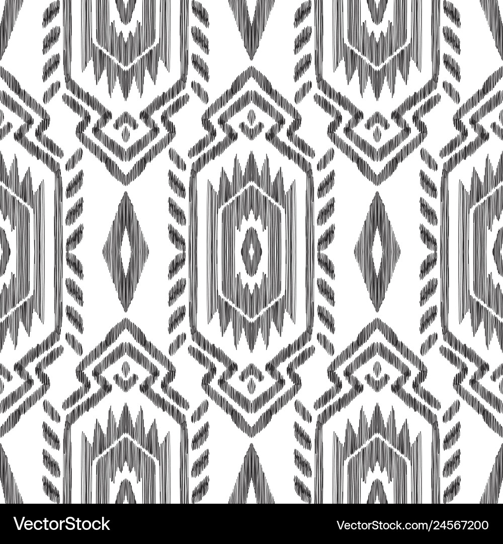 Intricate Tribal Pattern vector image
